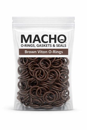 As568 010 brown viton rings - o,